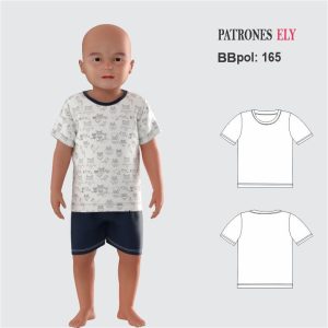 MOLDE POLO POLO BEBÉ MANGA CORTA 165